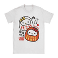 Hello Kitty Kawaii Daruma Dolls T-Shirt