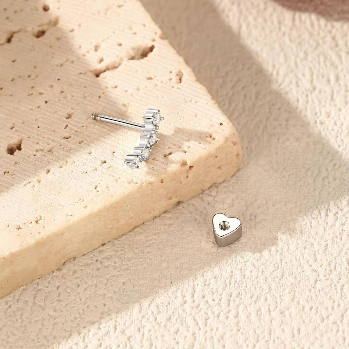 Sliver Simple Ear Studs